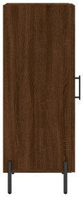 vidaXL Ντουλάπι Καφέ Δρυς 34,5 x 34 x 90 εκ. Επεξεργασμένο Ξύλο