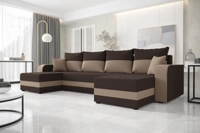 Γωνιακός καναπές Dennis U-Kafe-Mpez