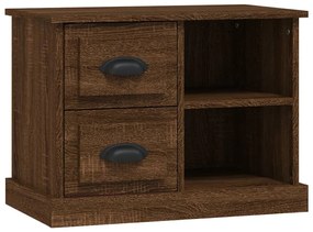 vidaXL Κομοδίνο Καφέ Δρυς 60 x 35,5 x 45 εκ.