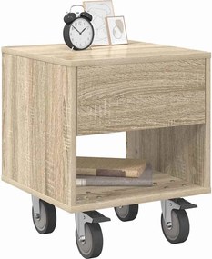 vidaXL Κομοδίνο Δρύς Sonoma 40,5 x 40 x 48 εκ. Επεξεργασμένο ξύλο