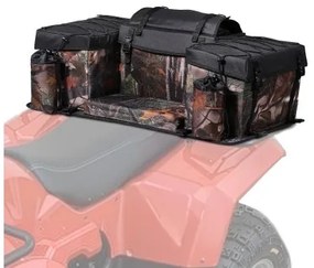 VEVOR 68L ATV Rear Storage Bag 600D Oxford Cloth Rear Cargo Bag &amp; Sponge Cushion