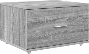 vidaXL Ντουλάπι με Συρτάρια 55 x 45 x 31 εκ Γκρίζο Σονομα