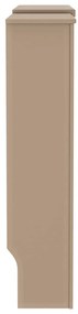 vidaXL Καπάκι Καλοριφέρ 2 pcs Καφέ 205 x 20,5 x 81,5 εκ.