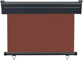 vidaXL Σκίαστρο Βεράντας Πλαϊνό Καφέ 105 x 250 εκ.
