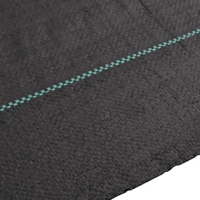 vidaXL Μεμβράνη Εδαφοκάλυψης Μαύρη 1x150 μ. από Πολυπροπυλένιο