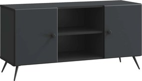 vidaXL Ντουλάπι TV 102 x 34,5 x 50 εκ. Μαύρο Επεξεργασμένο Ξύλο