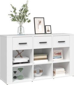 vidaXL Μπουφές Λευκό 100 x 30 x 59,5 εκ. από Επεξεργασμένο Ξύλο