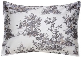 Ζεύγος Μαξιλαροθήκες Oxford (50x70) Kentia Stylish Toile 22 Grey Γκρι