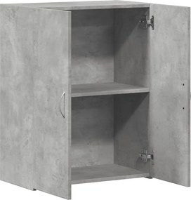 vidaXL Αρχειοθήκη Γκρι Σκυρ. 60x32x77,5 εκ. Επεξεργασμένο Ξύλο