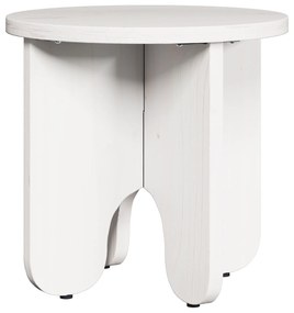 vidaXL Σετ Τραπεζιού Για Καφέ 2 pcs Λευκό 39.5 x 39.5 x 30 εκ.