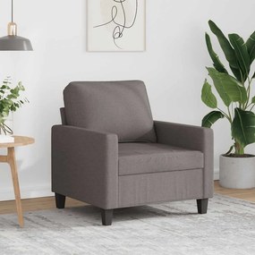 vidaXL Πολυθρόνα Taupe 60 εκ. Υφασμάτινη