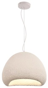 Φωτιστικό Οροφής Κρεμαστό 4067-D 1xE27 D30cm Off White Inlight