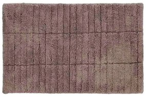 Ταπέτο Μπάνιου Tiles 26452 50x80cm Taupe Zone Denmark 50 X 80 100% Cotton