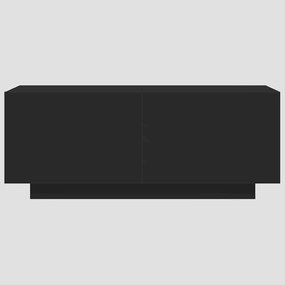 vidaXL Έπιπλο Τηλεόρασης Μαύρο 100 x 35 x 40 εκ. Επεξ. Ξύλο