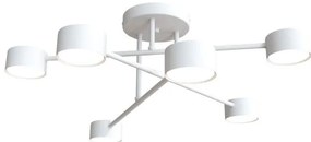 Κρεμαστό Φωτιστικό Οροφής 8W 6xGX53 HALO Emibig-1356/6-Λευκό 1356/6