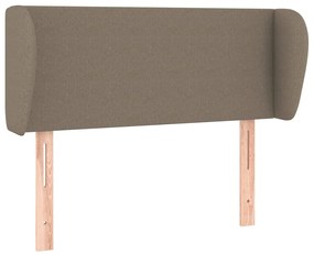 vidaXL Κεφαλάρι με Πτερύγια Taupe 83 x 23 x 78/88 εκ. Υφασμάτινο