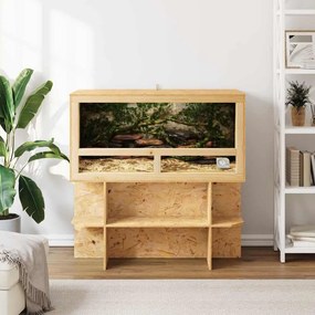 vidaXL Terrarium Καφέ 100 x 50 x 100 cm OSB