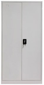Ντουλάπα Urgen Μεταλλική Ανοιχτό Γκρί 90x40x180 εκ. 90x40x180 εκ.