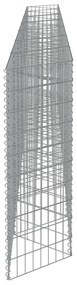 vidaXL Συρματοκιβώτιο Τοίχος 450x30x100 εκ. από Γαλβανισμένο Χάλυβα