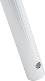 vidaXL Λαβή για Δίκρανο Τηλεσκοπική Ασημί από Ατσάλι