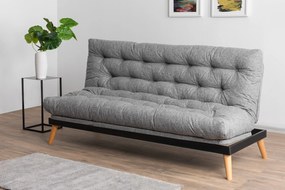 3-Seat Sofa-Bed Saki - Light Grey Light Grey