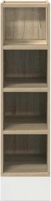 vidaXL Ντουλάπι Δαπέδου Riga Sonoma Δρυς 20x44,5x81,5 εκ. Ξύλο