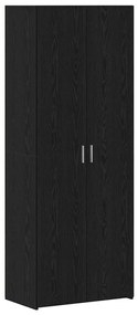 vidaXL Ντουλάπι αποθήκευσης Μαύρη δρυς 70 x 42.5 x 225 εκ
