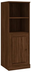 vidaXL Ντουλάπι Καφέ δρυς 36x35,5x103,5 εκ. από Επεξεργασμένο Ξύλο