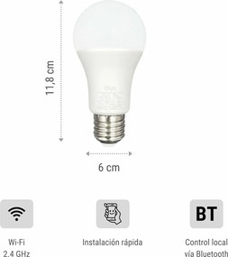 Έξυπνη Λάμπα Konyks e27 Λευκό F E27 (6500 K) (1 μονάδα)