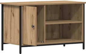 vidaXL Ντουλάπι TV 80 x 40 x 50 cm artisan δρυς Επεξεργασμένο ξύλο