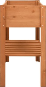 vidaXL Γλάστρα 88 x 43 x 80 εκ. από Ξύλο Ελάτης