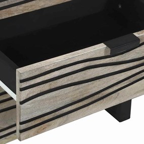 vidaXL Κομοδίνο Λευκό 50 x 33 x 62 εκ. Επεξεργασμένο Ξύλο
