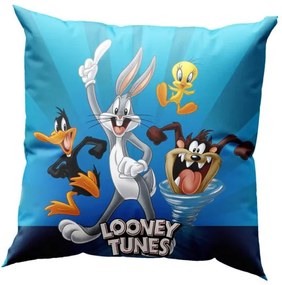 Beauty Home Μαξιλάρι με γέμιση Art 6188 Looney Tunes 40x40 Μπλε