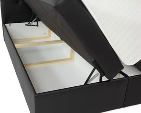 Επενδυμένο κρεβάτι Luanda-140 x 200-Prasino