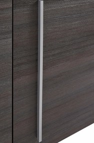 Ντουλάπι Austin AD107, Σκούρα δρυς, Καρυδί, 92x182cm, Ο αριθμός των θυρών: 439cm, Πλαστικοποιημένη μοριοσανίδα | Epipla1.gr
