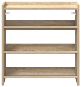 Ράφι παπουτσιών  Sonoma Oak 60x25x62 cm Κατασκευασμένο ξύλο 859889