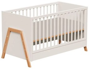 Casababy Oslo Ecru Βρεφικό Κρεβάτι Μετατρεπόμενο Σε Προεφηβικό