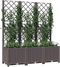 vidaXL Κήπος Καφέ 120 x 40 x 136 cm