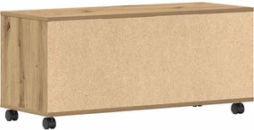 vidaXL Ντουλάπι TV 90 x 35 x 40.5 εκ Καφέ Επεξεργασμένο ξύλο