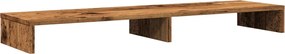vidaXL Βάση Οθόνης Όψη Παλαιού Ξύλου 100x27x10 εκ. από Επεξ. Ξύλο
