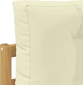 vidaXL 6 τμχ. Σειρά Καναπέ Εξωτερικού Λευκό