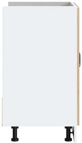 vidaXL Ντουλάπι βάσης νεροχύτη Kalmar Sonoma Δρυς 80x46x81,5 εκ.
