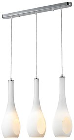 Φωτιστικό Κρεμαστο Aca DLA5203 CAVE Λευκό (White)