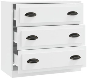 vidaXL Ντουλάπι Λευκό 70 x 35,5 x 67,5 εκ. από Επεξεργασμένο Ξύλο
