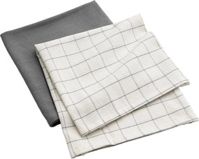 Ποτηρόπανα (Σετ 3τμχ) L-C Gourmet Anthracite 1731417