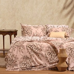 Σεντόνια Zane (Σετ 3τμχ) Beige Melinen Διπλό 205x270cm 100% Βαμβάκι