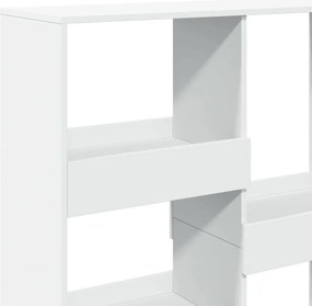 vidaXL Βιβλιοθήκη/Διαχωριστικό Χώρου Λευκό 100x33x115 εκ. Επεξ. Ξύλο