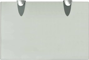 vidaXL Ράφι Τοίχου 8 χιλ. 30 x 20 εκ. Γυάλινο
