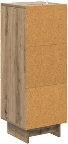 vidaXL Ντουλάπι με Συρτάρια 33 x 34,5 x 90 εκ Επεξεργασμένο Ξύλο