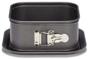 Φόρμα Λυόμενη Αντικολλητική Profi 221.02920 18x18cm Black Patisse Aluminium